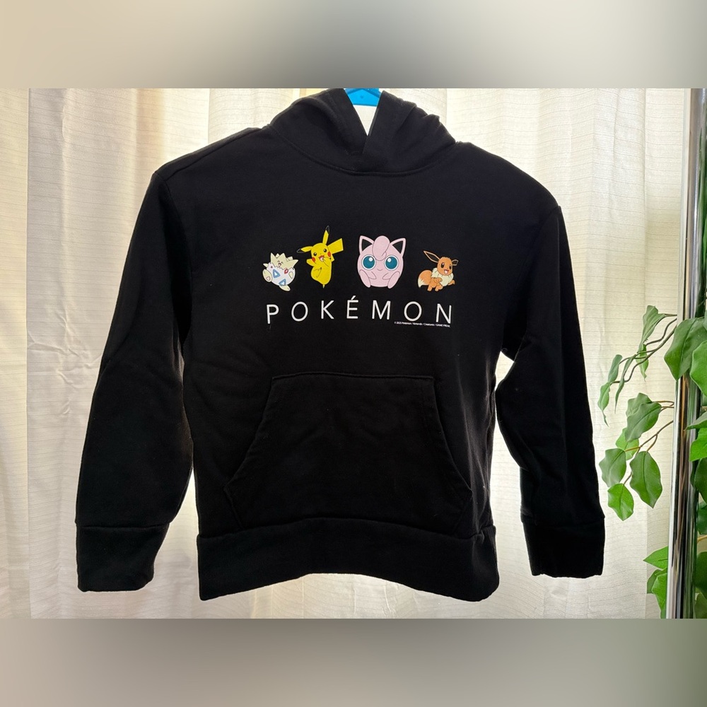 Old Navy Black Pokémon Character Hoodie
